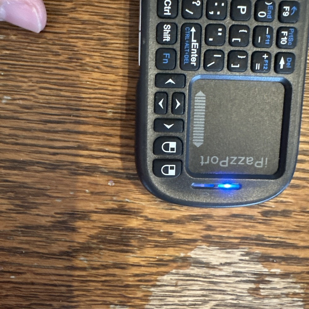 iPazzPort Wireless Mini Handheld Keyboard Compatible Android TV Box HTPC Laptop - Picture 3 of 4